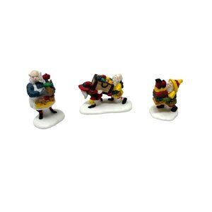 Department 56  "Toymaker Elves" Porcelain Figurines - Vintage from 1991